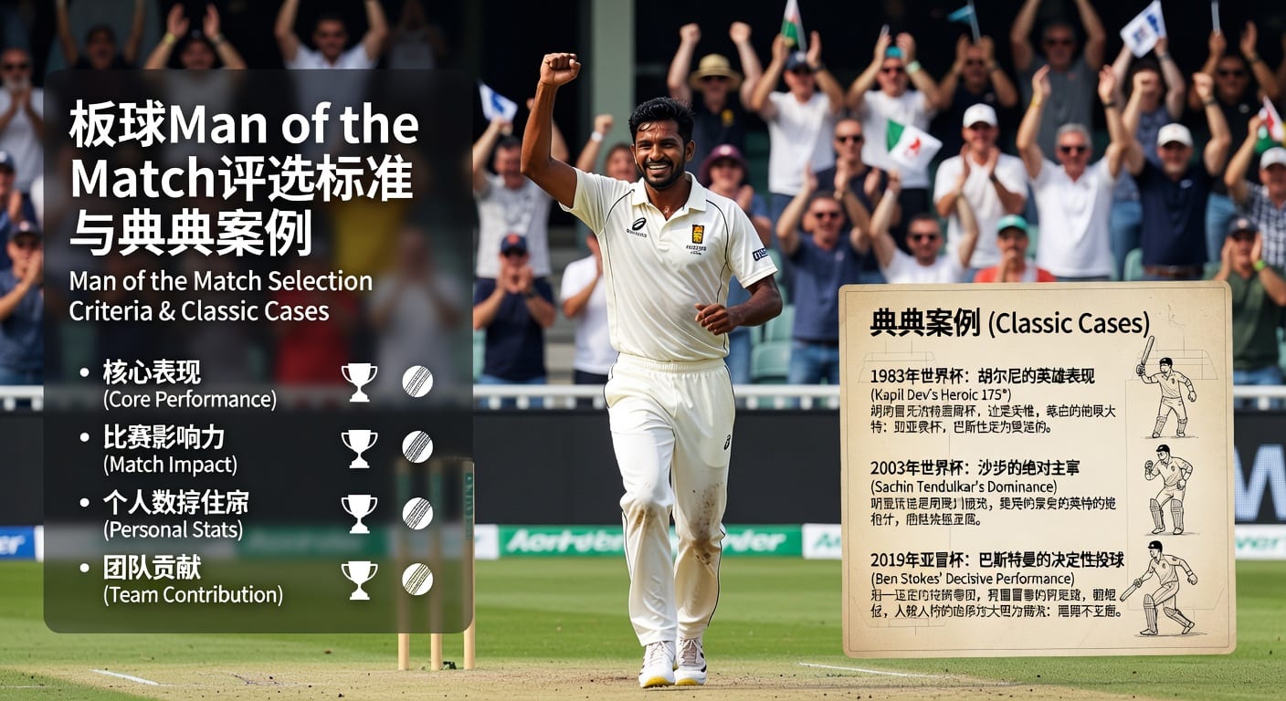 Man of the Match 2026赛季评选标准与案例分析