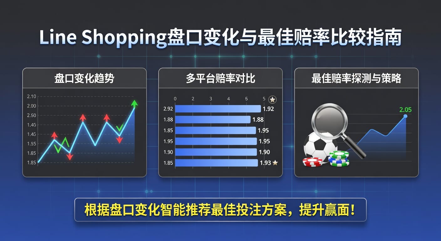 Line Shopping 最佳赔率比较指南