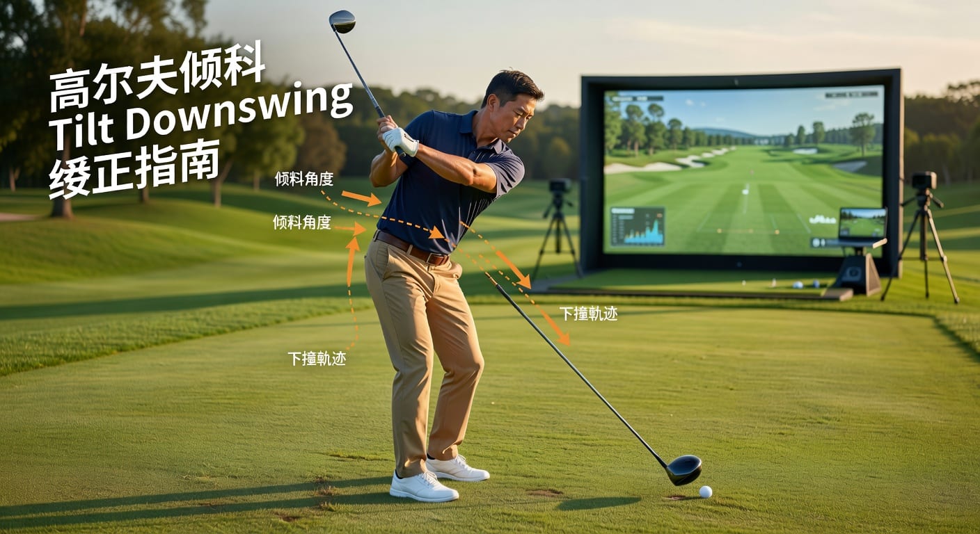 倾斜 Tilt Downswing 高尔夫挥杆错误纠正技巧