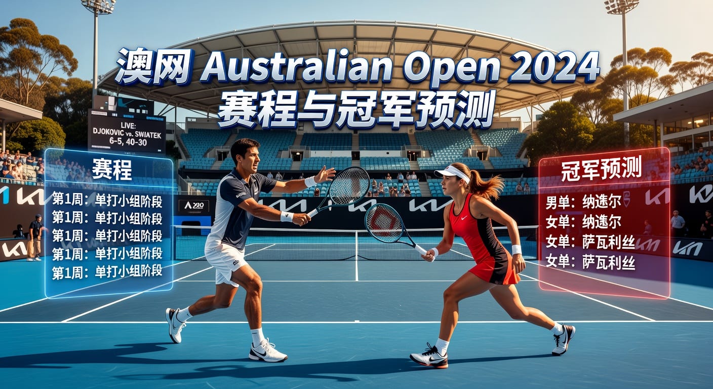 澳网2024：Australian Open最新赛程与预测