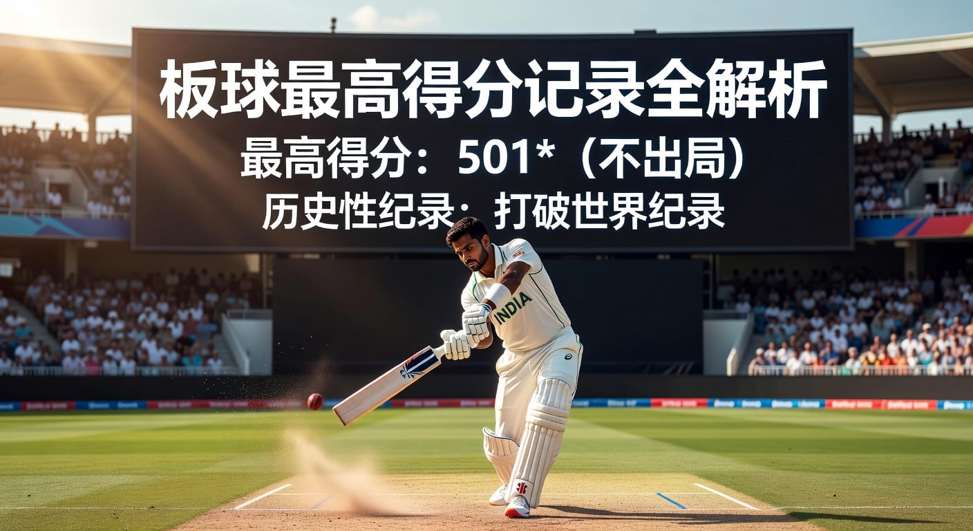 板球最高得分：历史顶级记录一览