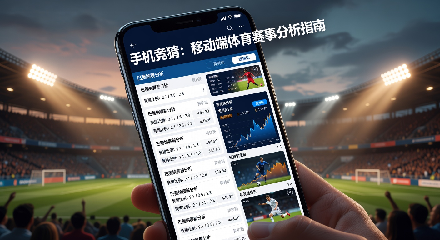手机体育竞猜指南：赛事分析新玩法